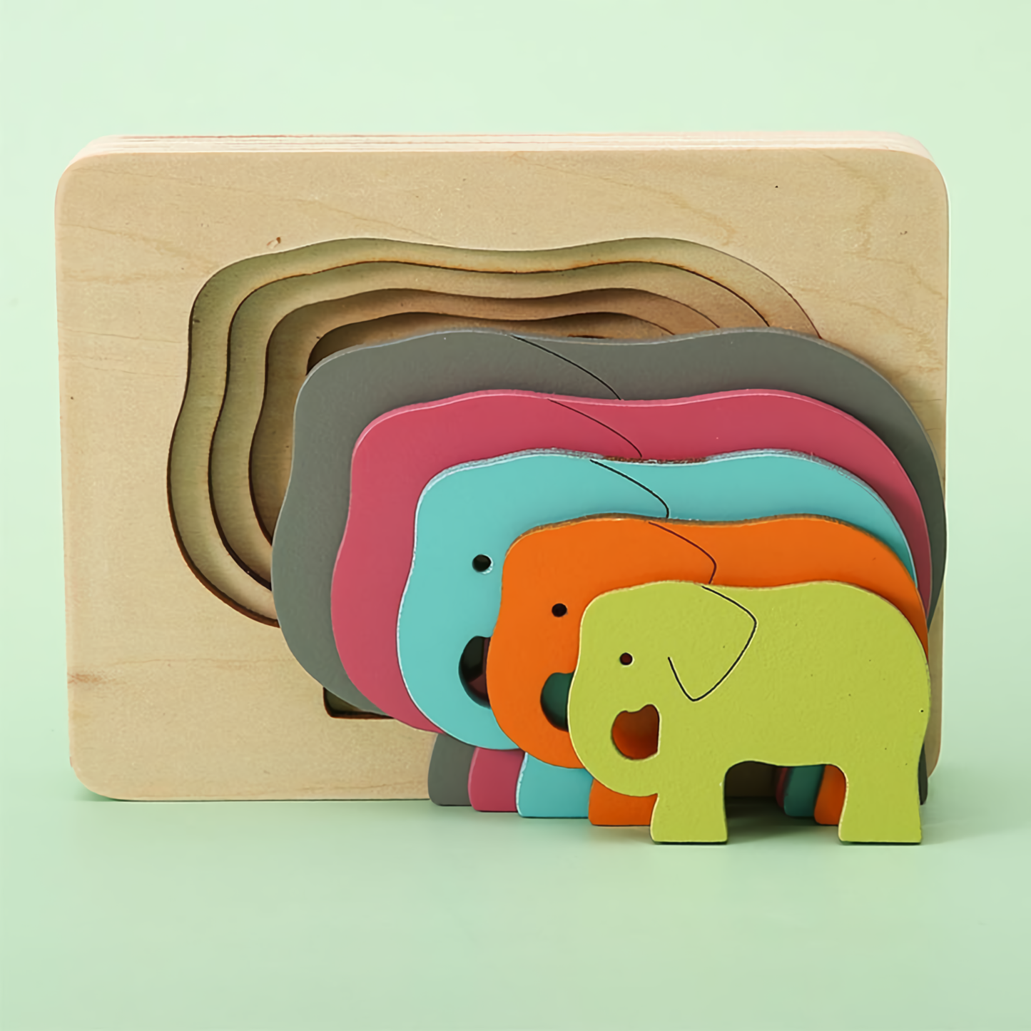 Wooden Multi-layer Puzzles