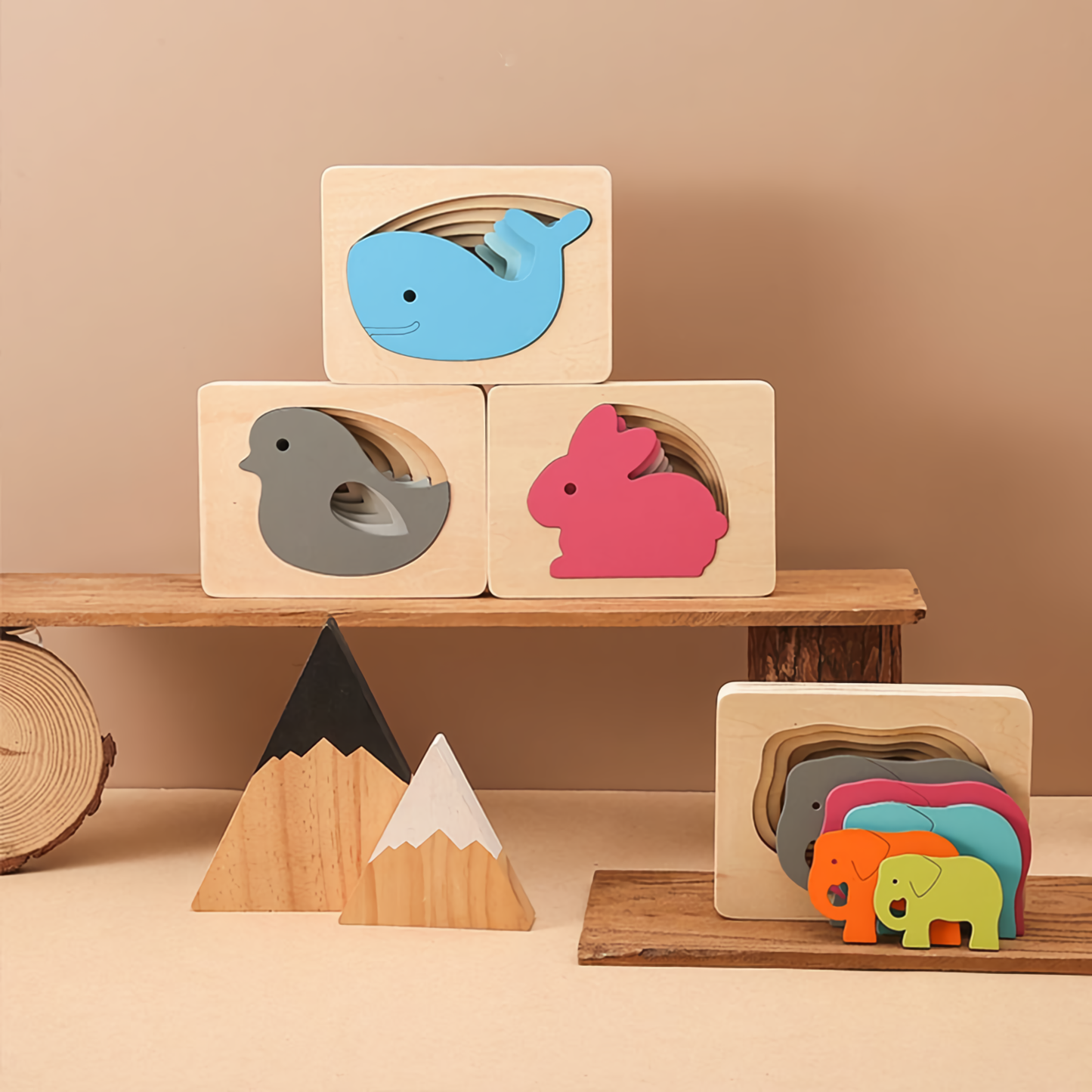 Wooden Multi-layer Puzzles