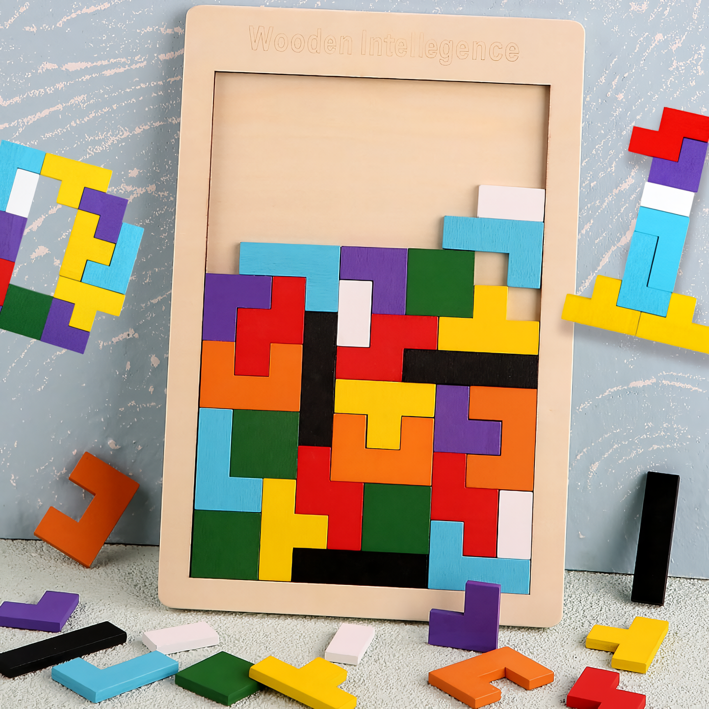 Wooden 3D Puzzle Tangram